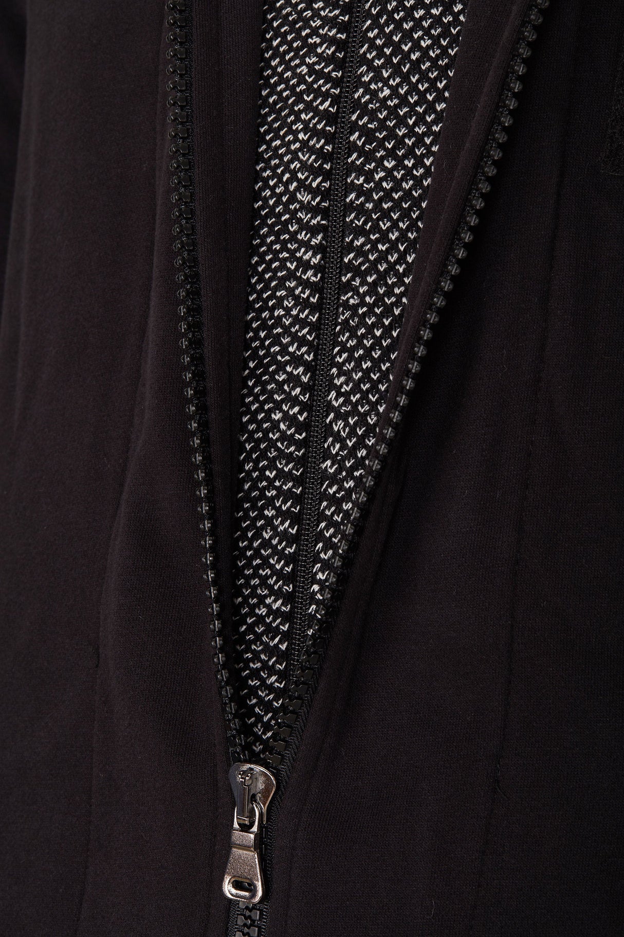 CL305 Men's Sweat Jacket with Layered Look