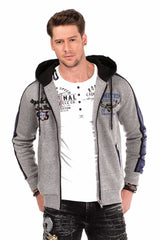 CL312 Men's Sweat Jacket with Nautical Elements