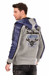 CL312 Men's Sweat Jacket with Nautical Elements