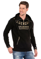 CL324 Men's Sweatshirt with Tube Collar