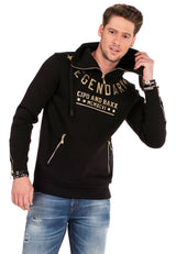 CL324 Men's Sweatshirt with Tube Collar