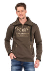 CL324 Men's Sweatshirt with Tube Collar