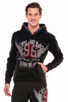 CL358 Men's hooded sweatshirt with 3D print