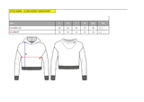 CL358 Men's hooded sweatshirt with 3D print