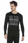 CL379 men's long-sleeved shirt with cool print