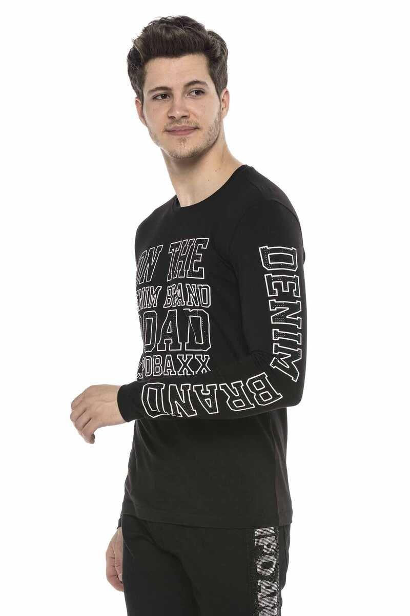 CL379 men's long-sleeved shirt with cool print