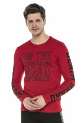 CL379 men's long-sleeved shirt with cool print