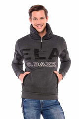 CL385 Men's High Collar Sweatshirt