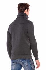 CL385 Men's High Collar Sweatshirt