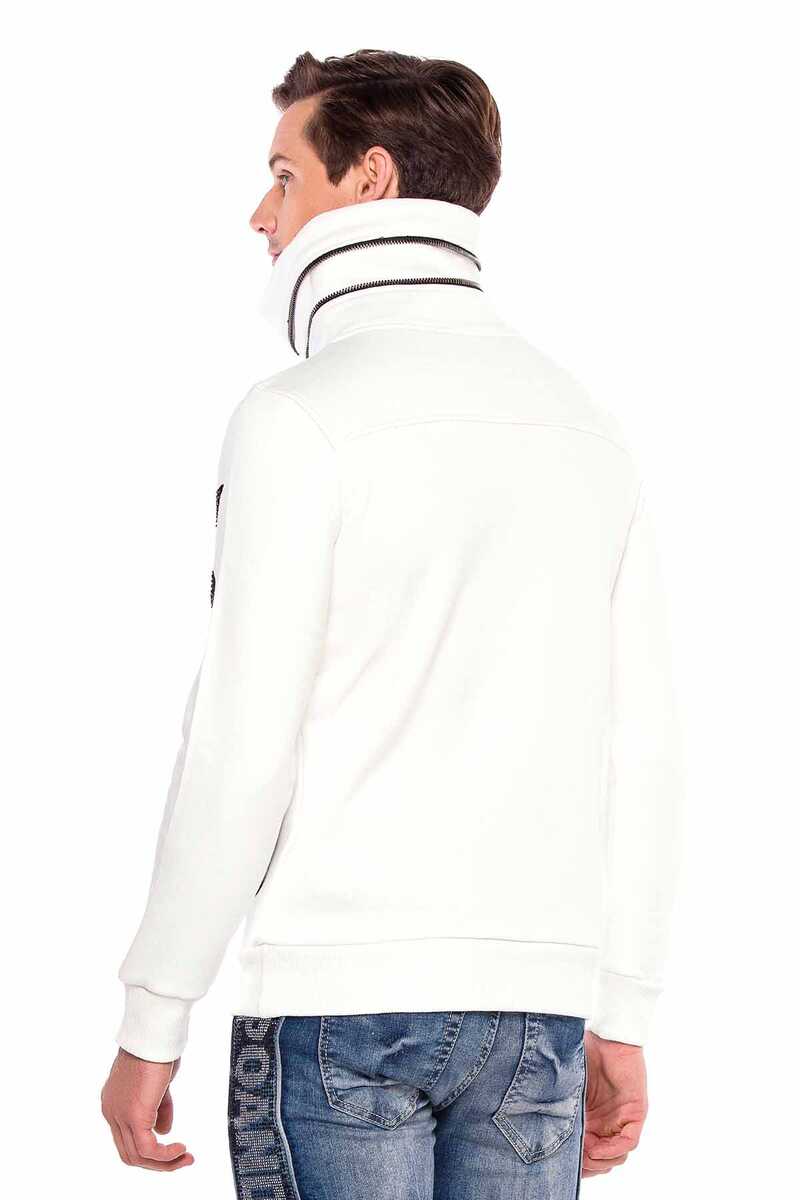 CL385 Men's High Collar Sweatshirt