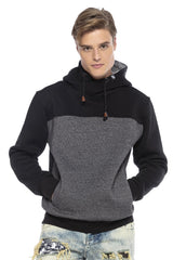CL430 Men's Hooded Sweatshirt Color Blocking