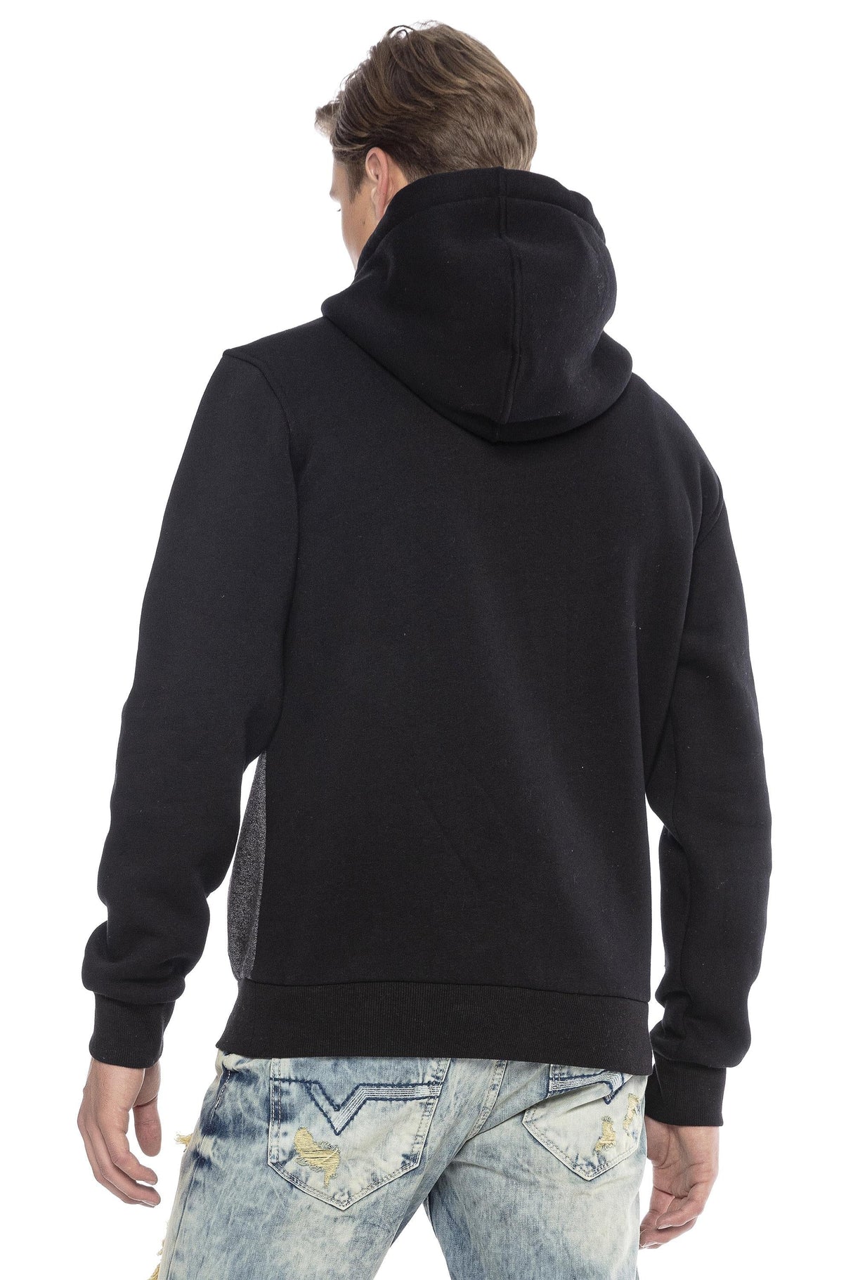 CL430 Men's Hooded Sweatshirt Color Blocking