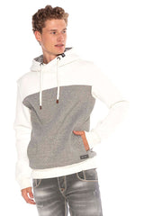 CL430 Men's Hooded Sweatshirt Color Blocking