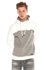CL430 Men's Hooded Sweatshirt Color Blocking