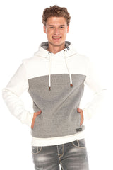 CL430 Men's Hooded Sweatshirt Color Blocking