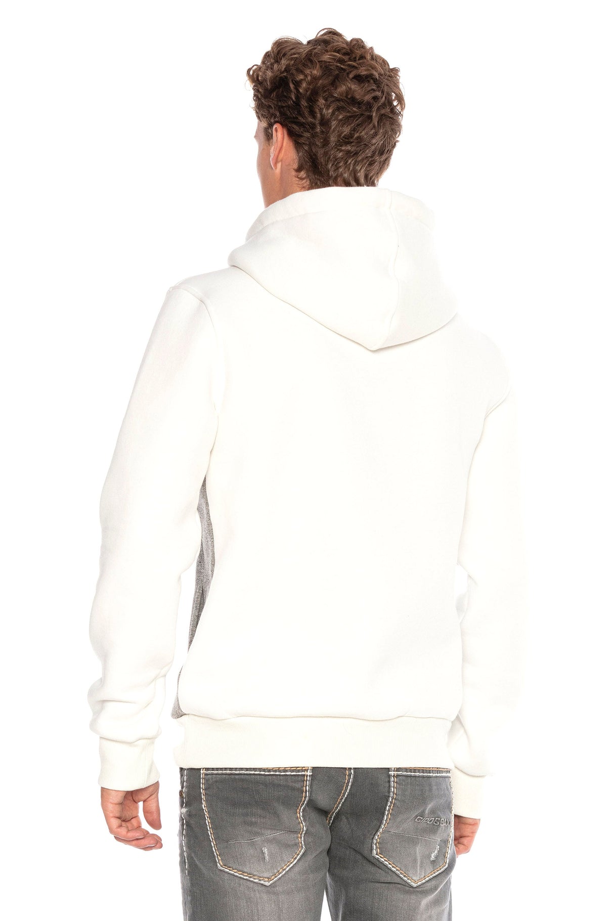 CL430 Men's Hooded Sweatshirt Color Blocking