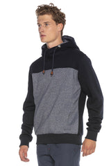 CL430 Men's Hooded Sweatshirt Color Blocking
