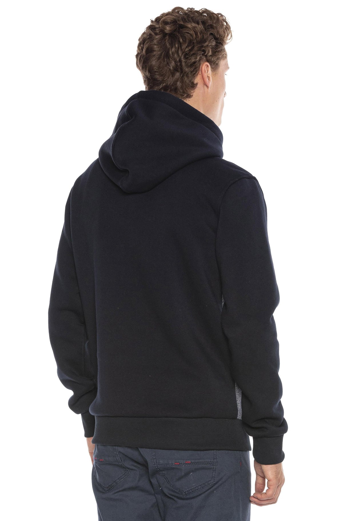 CL430 Men's Hooded Sweatshirt Color Blocking