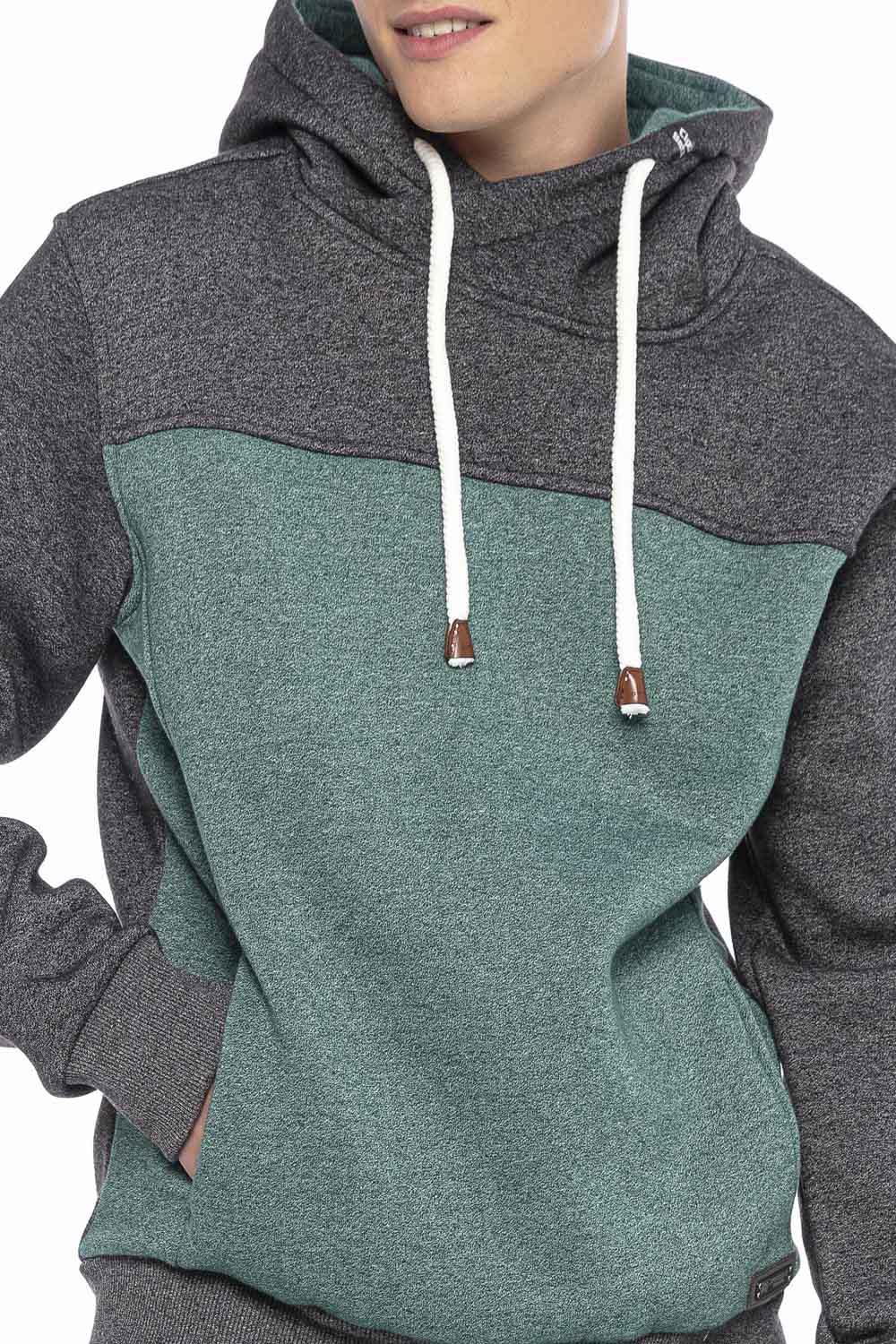 CL430 Men's Hooded Sweatshirt Color Blocking