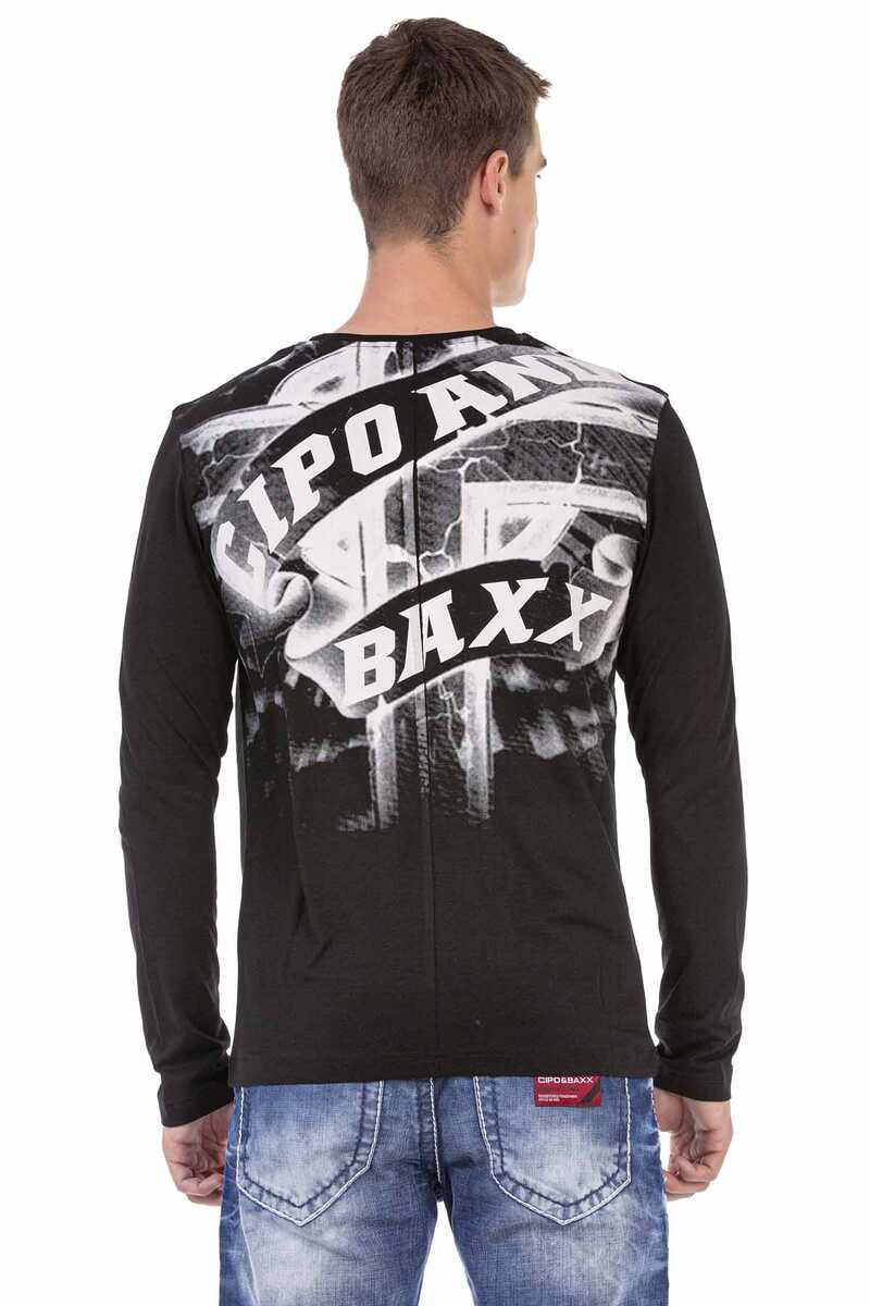 CL452 men's long-sleeved shirt with a cool look
