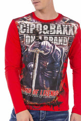 CL452 men's long-sleeved shirt with a cool look