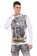 CL452 men's long-sleeved shirt with a cool look