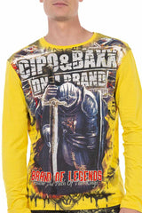 CL452 men's long-sleeved shirt with a cool look