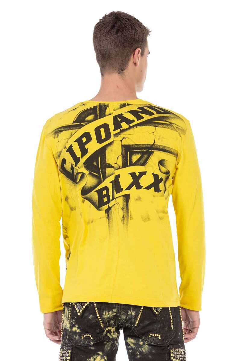 CL452 men's long-sleeved shirt with a cool look