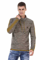 CL460 Men's sweatshirt with cozy shawl collar