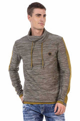 CL460 Men's sweatshirt with cozy shawl collar