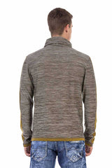 CL460 Men's sweatshirt with cozy shawl collar
