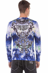 CL471 Men's long-sleeved shirt with trendy prints