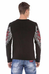 CL477 men's long-sleeved shirt with cool print