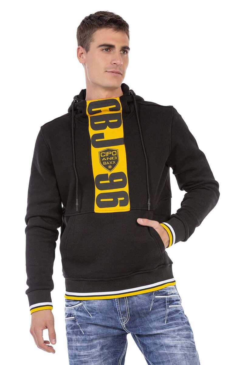 CL478 Men's hooded sweatshirt with great brand prints