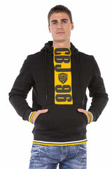 CL478 Men's hooded sweatshirt with great brand prints