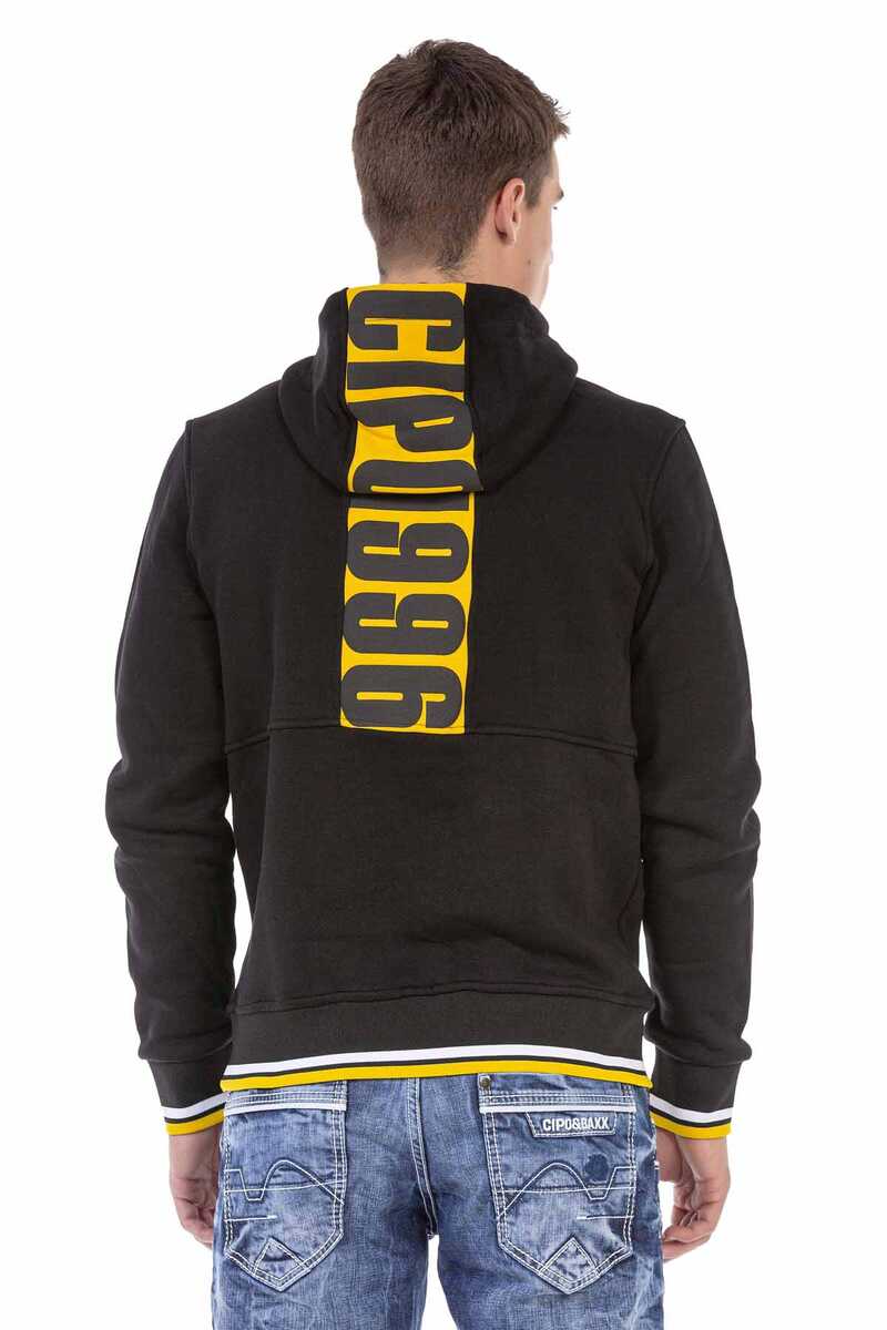 CL478 Men's hooded sweatshirt with great brand prints