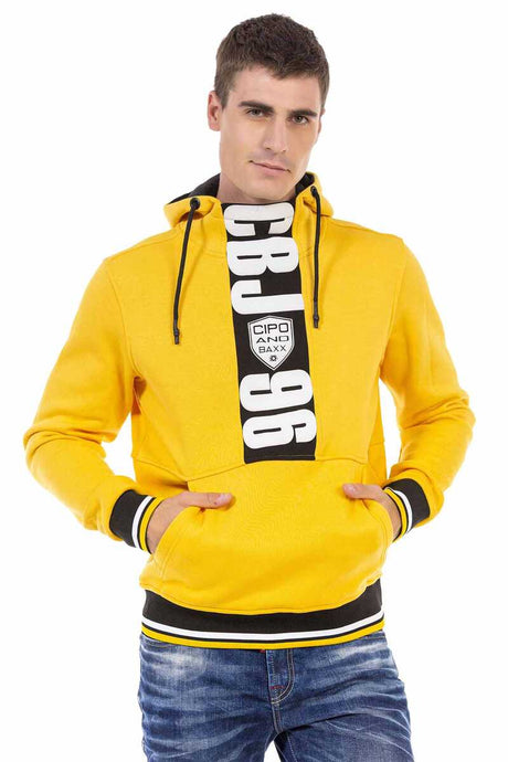 CL478 Men's hooded sweatshirt with great brand prints