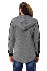 CL526 men's sweat jacket in an extravagant look