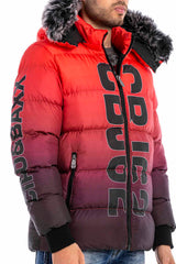 CM190 Men's Winter Jacket – with detachable hood & functional details