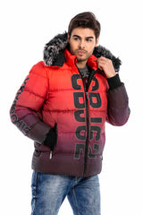 CM190 Men's Winter Jacket – with detachable hood & functional details