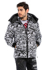 CM193 Men's Winter Jacket – Urban Look with Detachable Hood Product Description