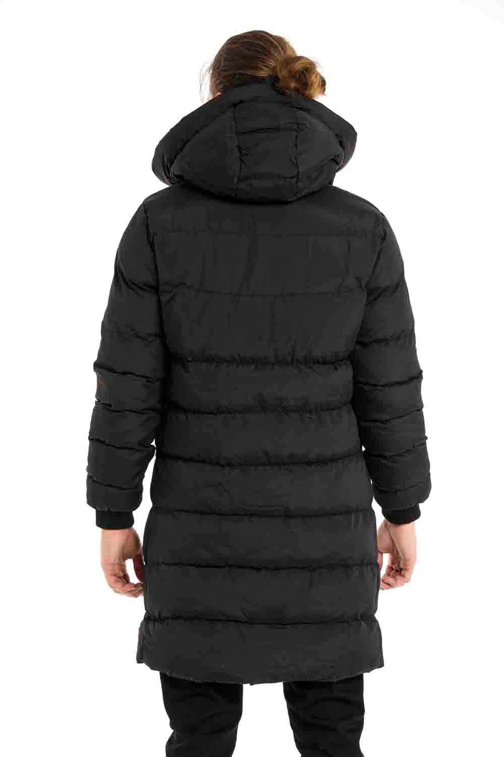 CM213 Men's Winter Jacket – with detachable hood & functional details