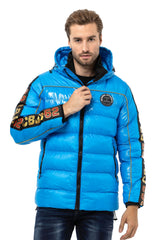 CM218 Men's Winter Jacket – Stylish coat with striking details & sporty cut