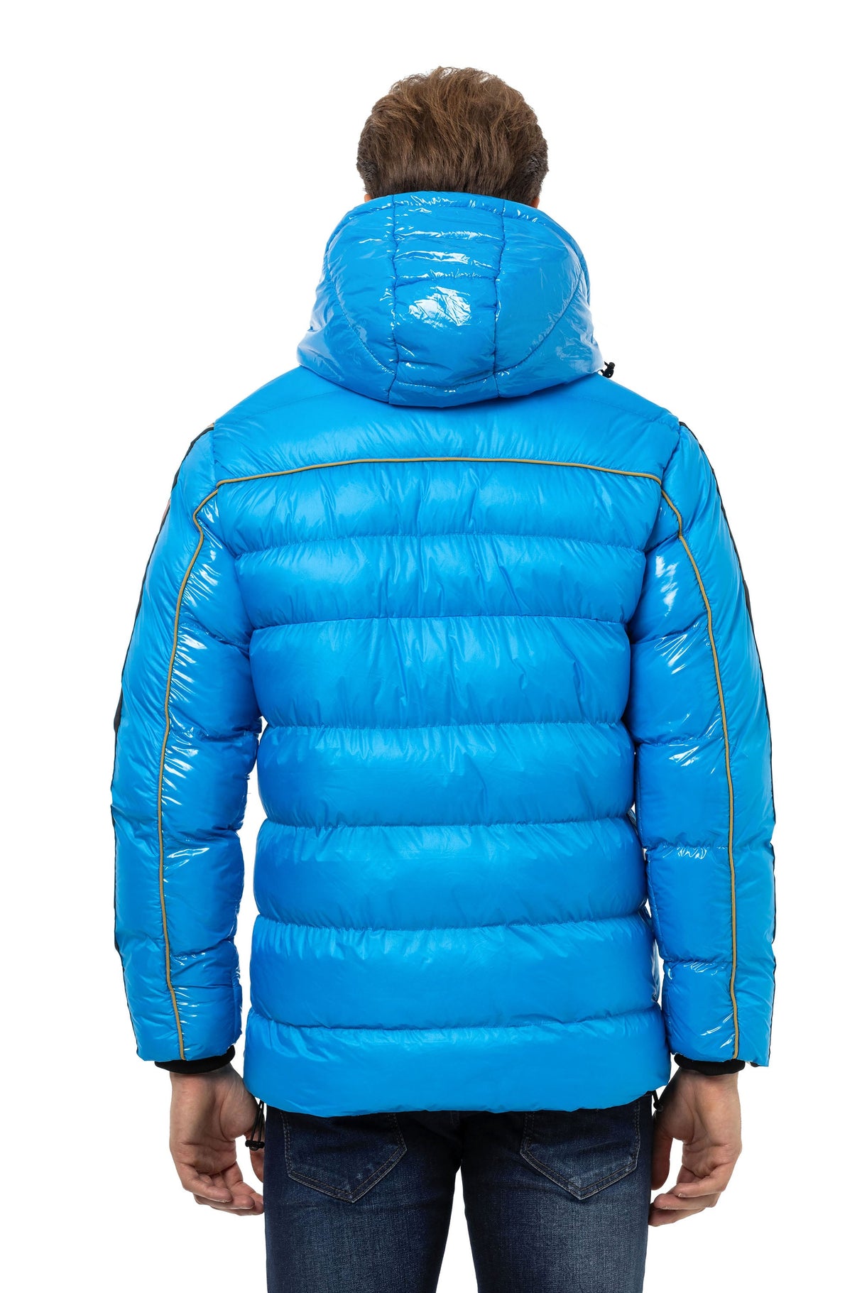 CM218 Men's Winter Jacket – Stylish coat with striking details & sporty cut