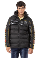 CM218 Men's Winter Jacket – Stylish coat with striking details & sporty cut