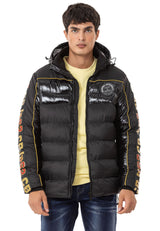 CM218 Men's Winter Jacket – Stylish coat with striking details & sporty cut