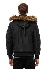 CM220 Men's Winter Bomber Jacket – Extra warm & functional | For very cold days with insulated hood