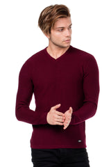 CP169 Men's Sweater – V-Neck Knit Sweater in a Modern Style