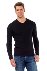 CP169 Men's Sweater – V-Neck Knit Sweater in a Modern Style