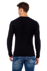 CP169 Men's Sweater – V-Neck Knit Sweater in a Modern Style